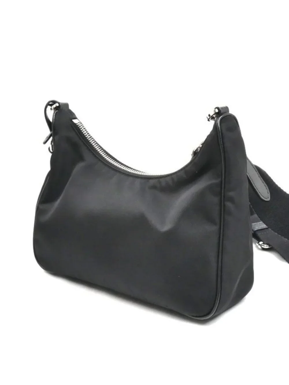 Prada Re Edition 2005 Re-Nylon Shoulder Bag Black